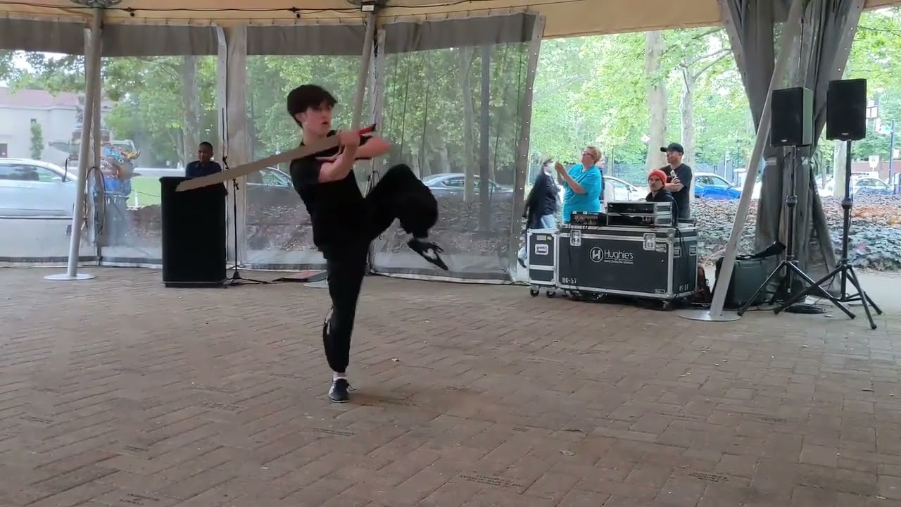 Win-Win Kung Fu Demo at World Refugee Day 2022 Pittsburgh