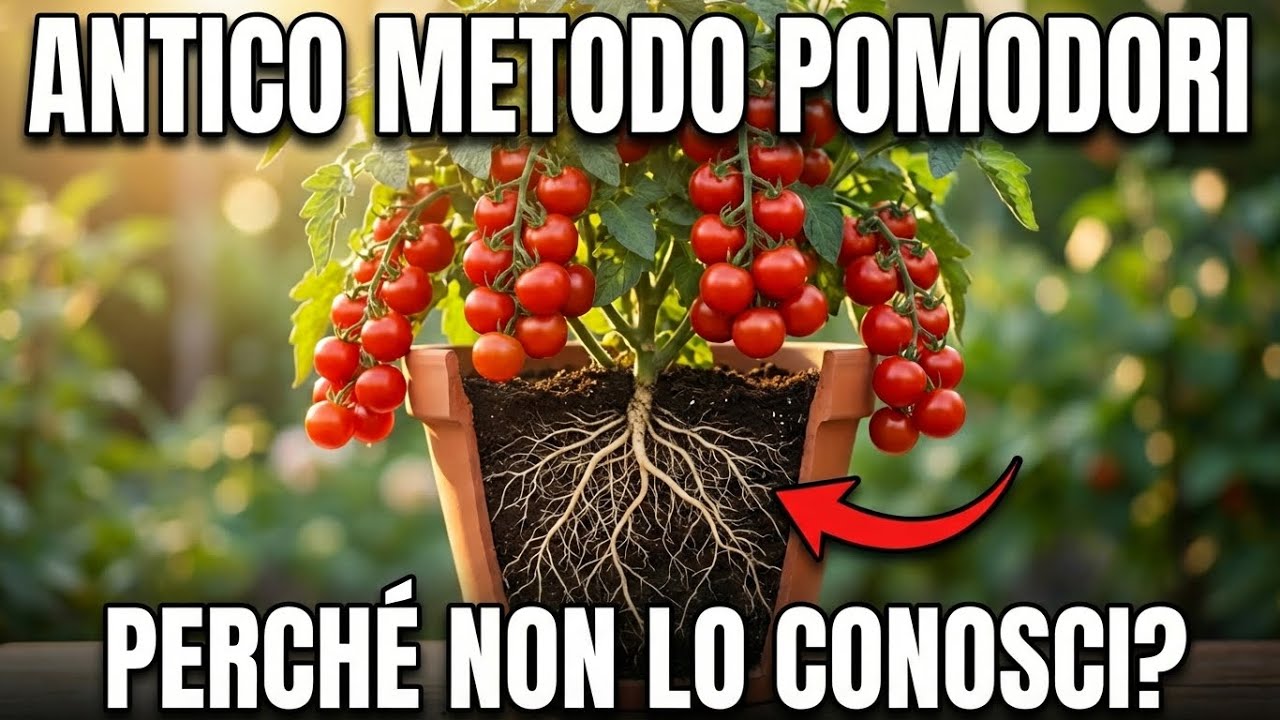 7 Segreti Per Far Produrre Pomodori Per Anni — Hai Sempre Coltivato Pomodori Nel Modo Sbagliato!