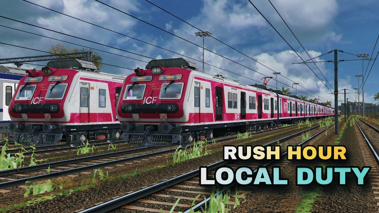 ✨❤️Multiple Local Dutie's In Heavy Rush Hour 🚄⚡| DFC Update | CM IS LIVE | #msts #openrails