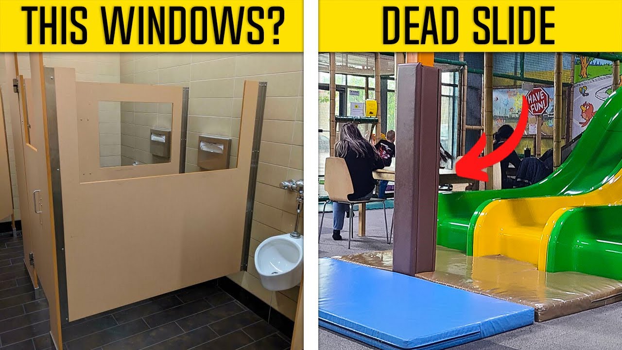 Design Fails In Public Places That Are Beyond Dumb