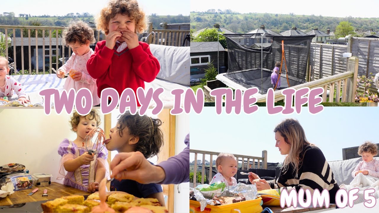 STAY AT HOME MUM DAY IN THE LIFE 5 KIDS| family of seven