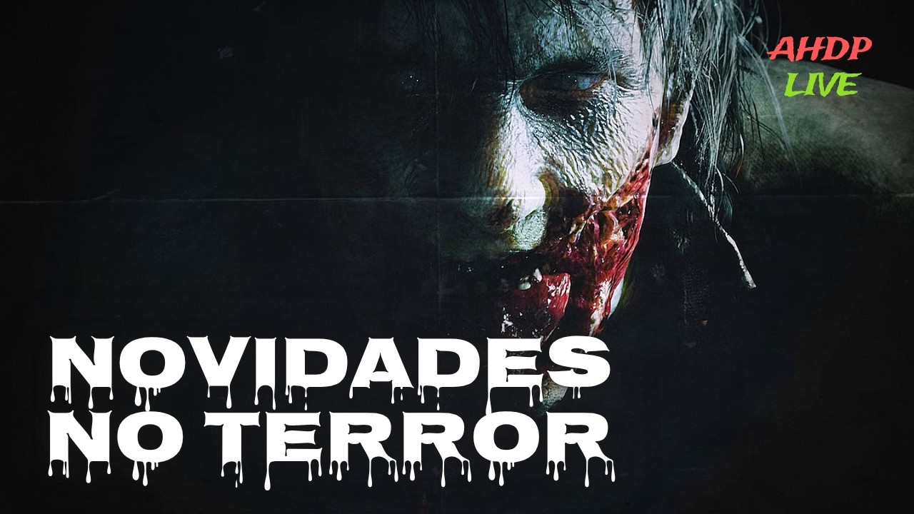🔴 LIVE LANÇAMENTOS e INDICAÇÕES FILMES de TERROR! Mais Notícias e Análises... com Muito Humor!