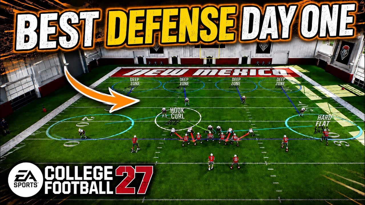 *НОВАЯ* ЛУЧШАЯ ЗАЩИТА В COLLEGE FOOTBALL 27! МОЛНИЕНОСНЫЙ БЛИЦ! ЭЛИТНОЕ ПРИКРЫТИЕ!