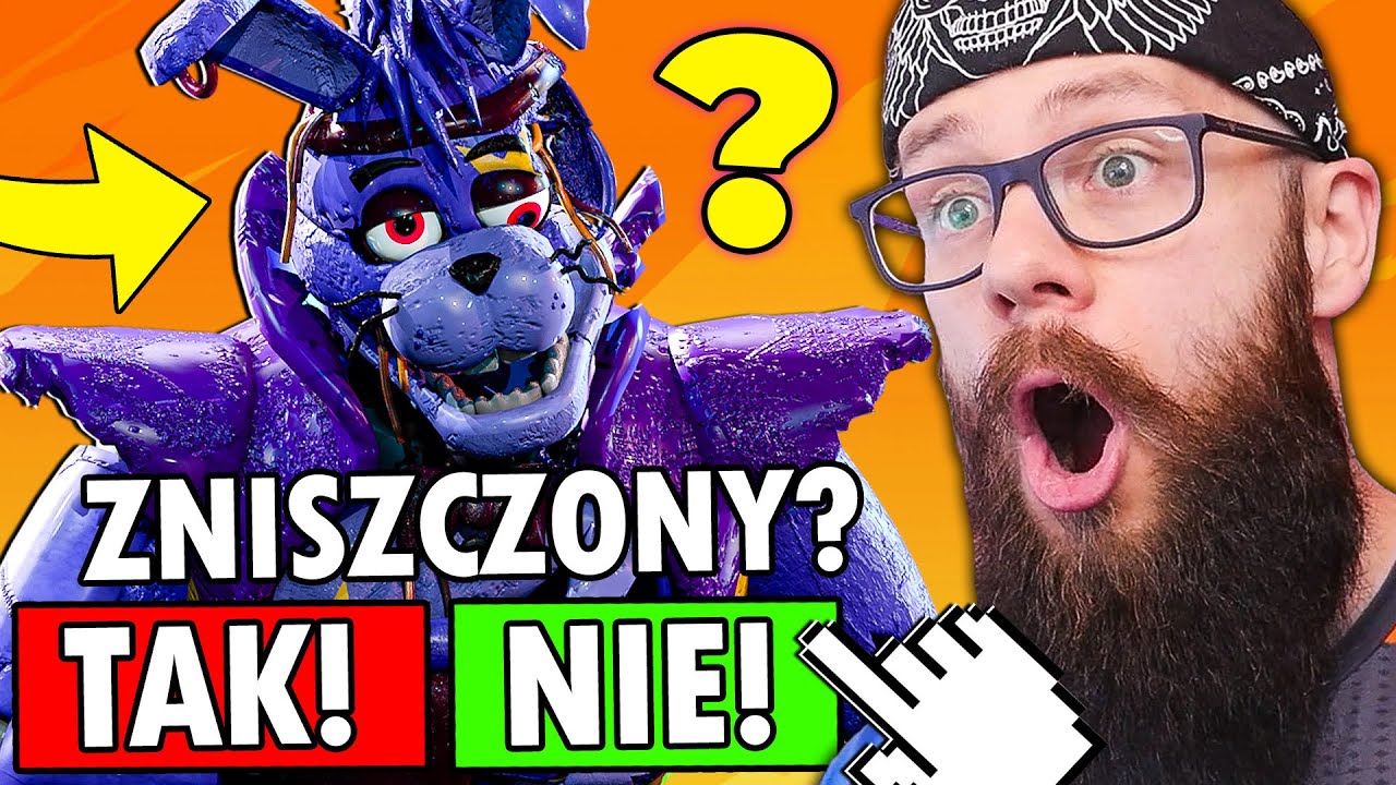 Wielki *TEST WIEDZY* o FNAF: SECURITY BREACH RUIN 1