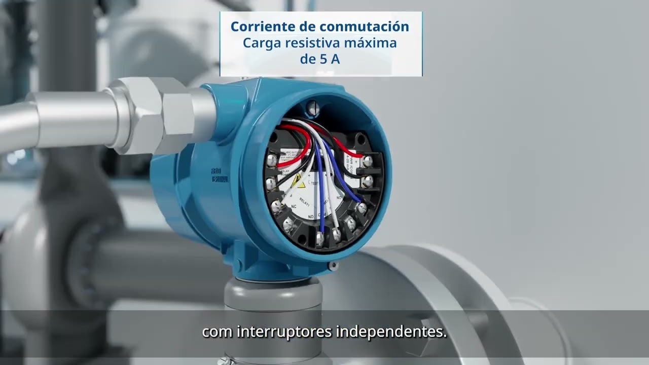Interruptores de relé no transmissor de pressão Rosemount 4051S | Emerson