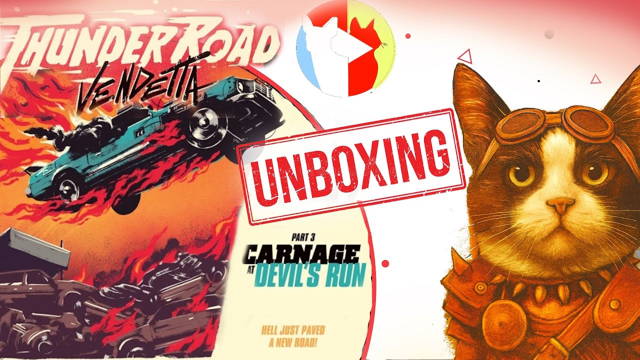 THUNDER ROAD: VENDETTA - CARNAGE AT DEVIL'S RUN - UNBOXING | &iexcl;Acci&oacute;n y destrucci&oacute;n sobre ruedas!