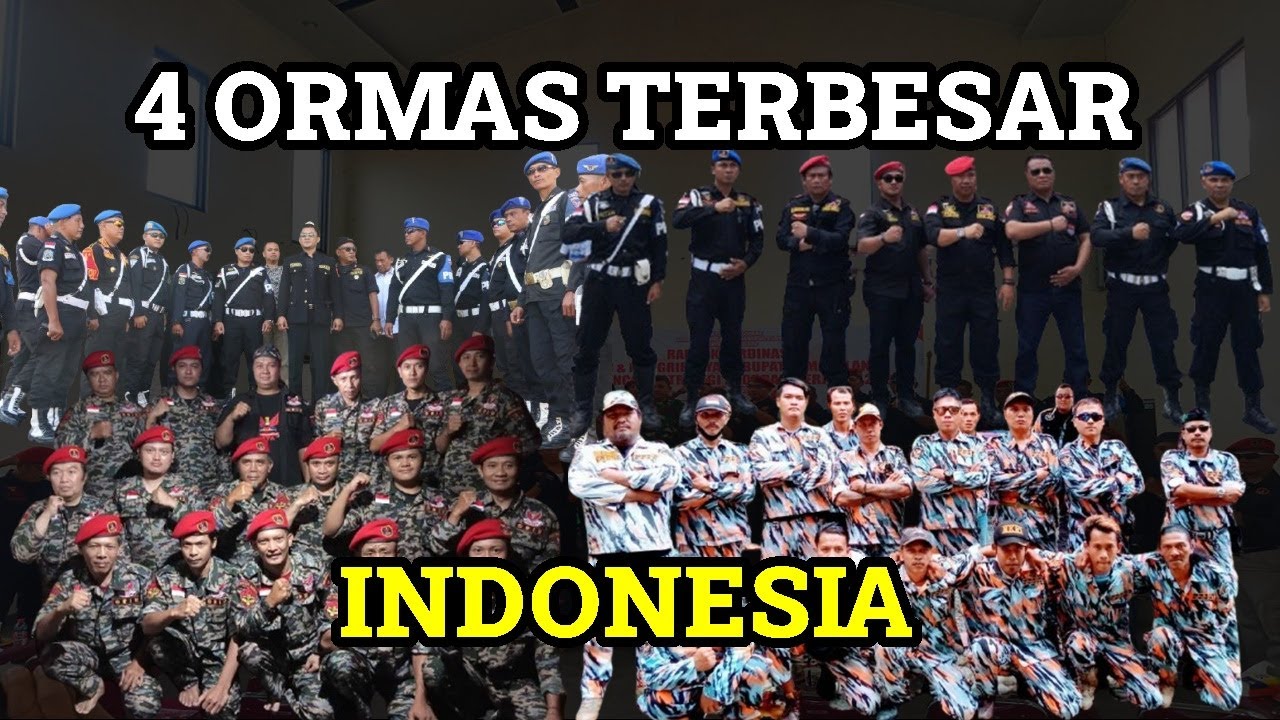 4 ORMAS BESAR DI INDONESIA !!