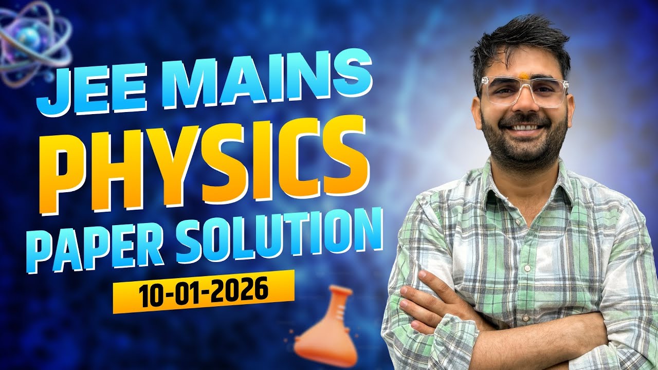 JEE-MAINS PHYSICS PAPER SOLUTION CONDUCTED BY RESONANCE BARMER