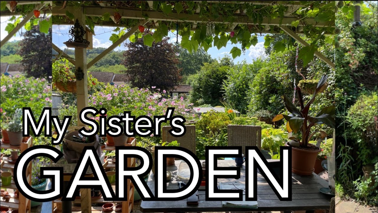My Sister's Garden - A Tour of an English garden in late August || Plot 37