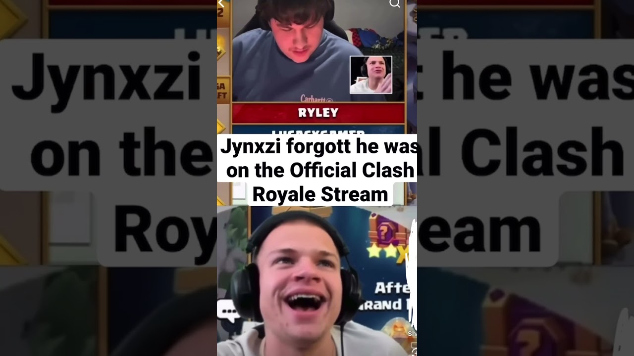 Jynxzi Flashes on Official Clash Stream @ 