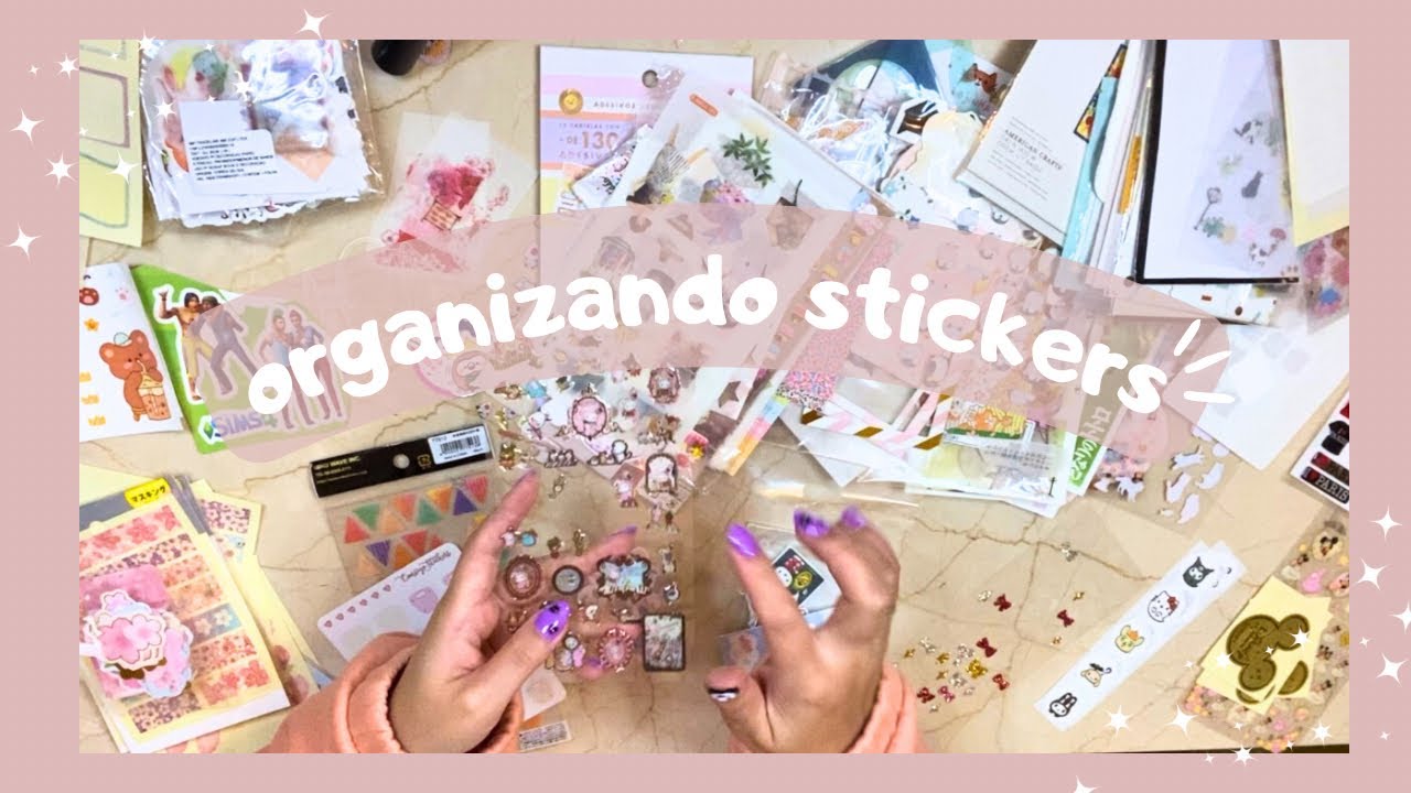 Organizando com a Lari #01: Adesivos! Versão papelaria ❤️ Lari Oyama