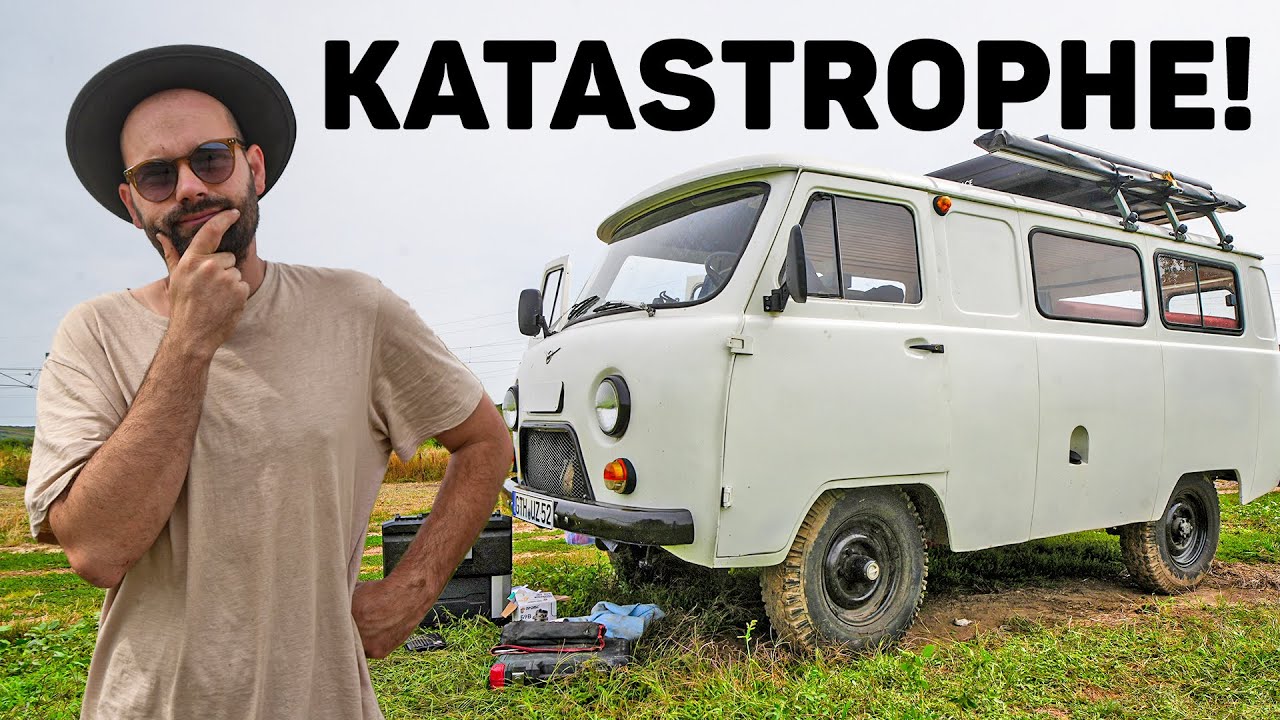 MEHR REPARATUREN ALS TANKSTOPPS am UAZ Buchanka (geht das gut?)