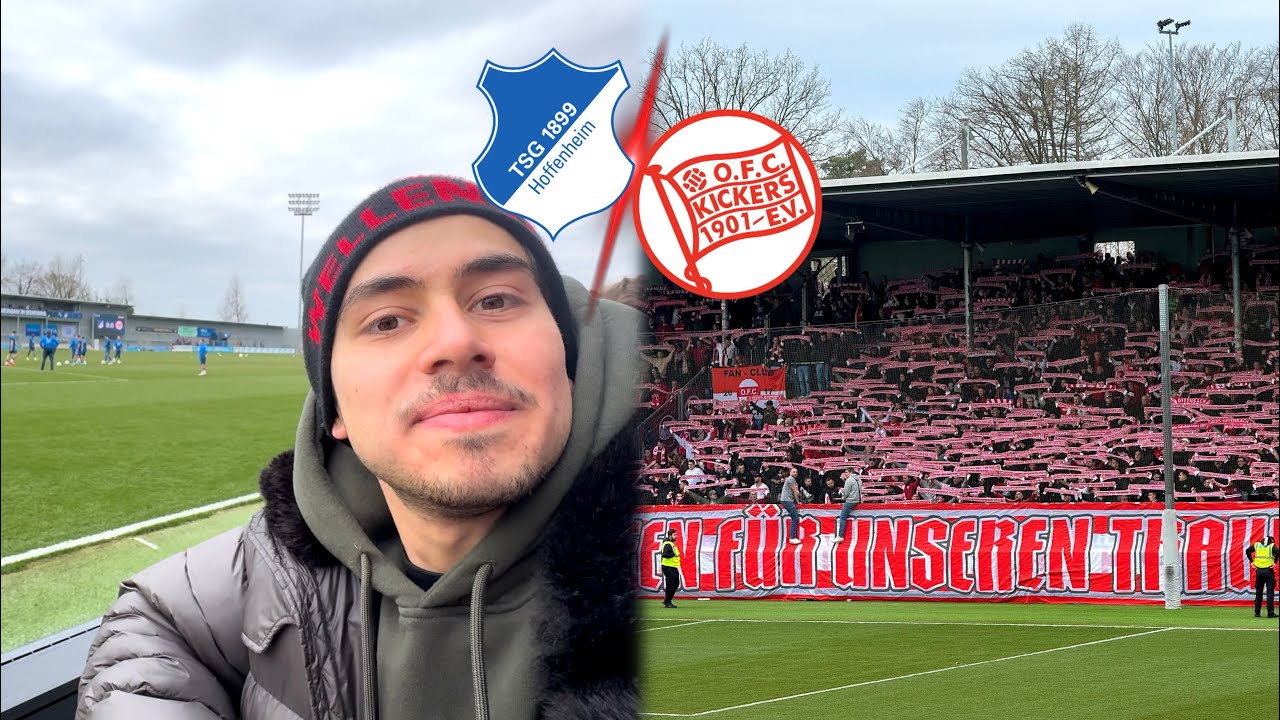 3000 OFC-FANS &uuml;bernehmen HOFFENHEIM🔥🔴⚪️ 4.Liga | TSG HOFFENHEIM 2 vs KICKERS OFFENBACH | Stadionvlog
