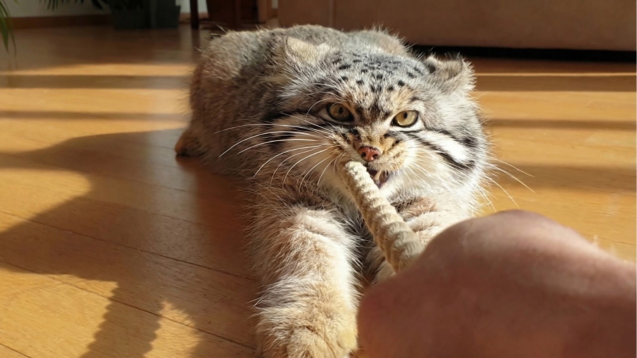 Grumpius — The Permanently Unimpressed Pallas's Cat Growing Up