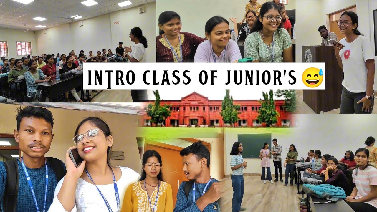 Intro Class Of 1st Year BA Students 😍 || Bachelor Of Arts 🥰 || Ravenshaw University Cuttack