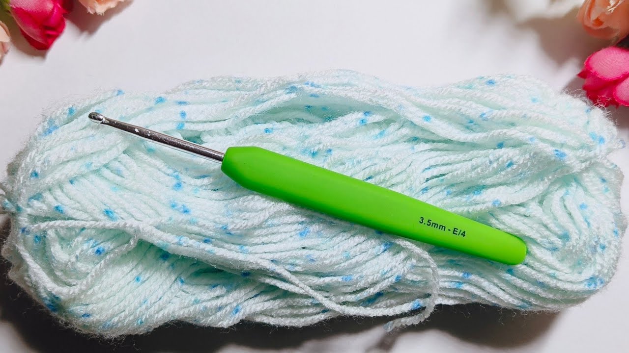 💫ONE ROW Repeat Crochet Pattern For Beginners! Beautiful 