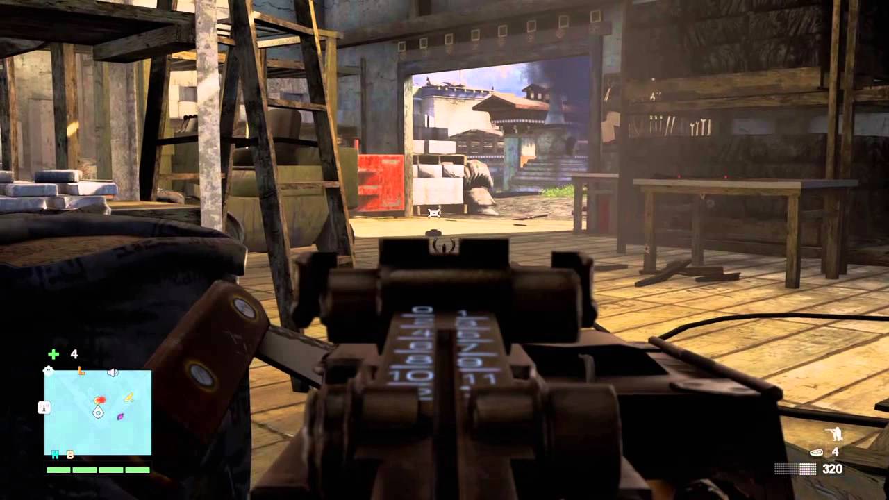 Far Cry 4 mission Varshakot fortress (PS4) with no commentary