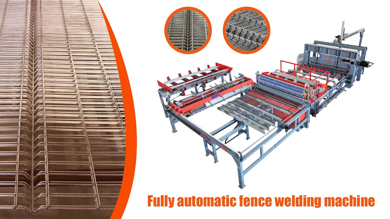Fully automatic fence welding machine