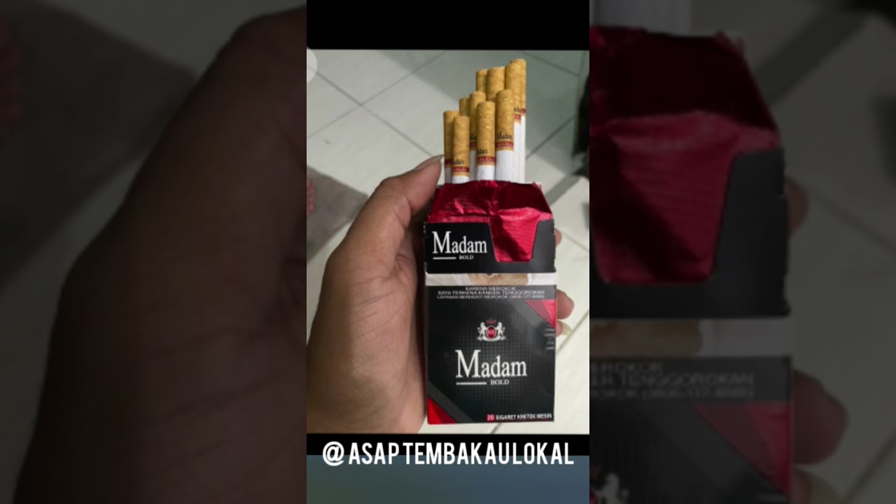 ROKOK MADAM BOLD. SKM FILTER. POLOS. 
