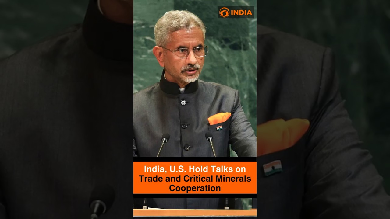 India, U.S. Hold Talks on Trade and Critical Minerals Cooperation