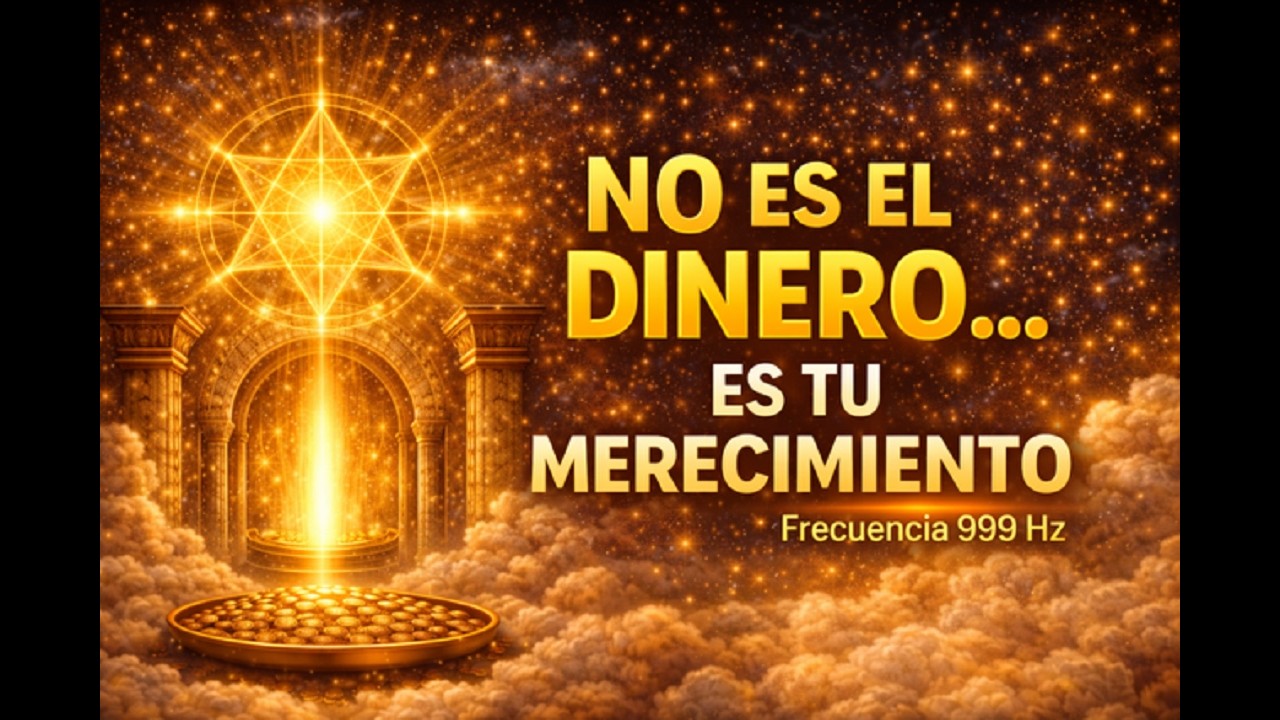 No es el dinero… es lo que crees que mereces | 999 Hz