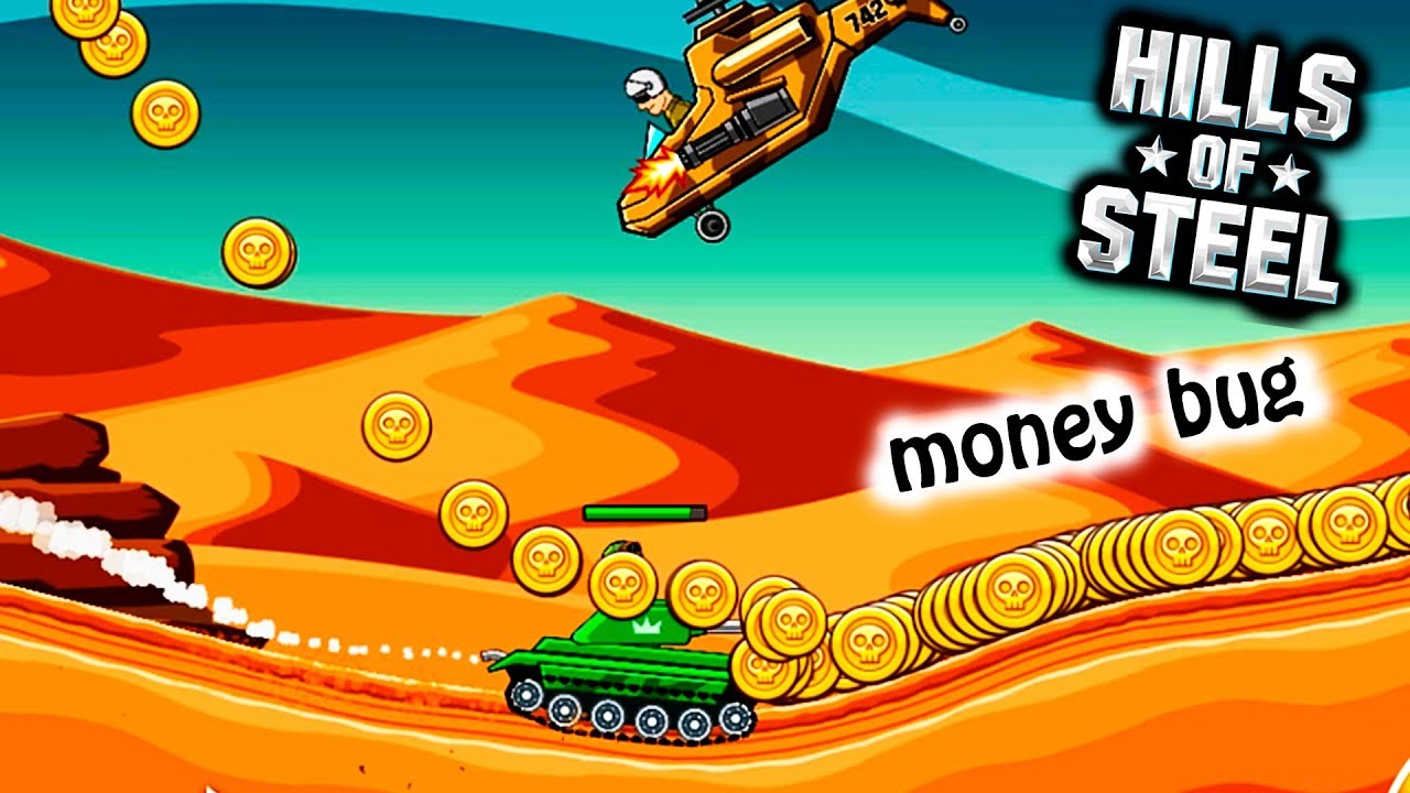 БАГ на ДЕНЬГИ money bug HILLS of STEEL #3 танки видео ИГРА tanks BATTLE video GAME