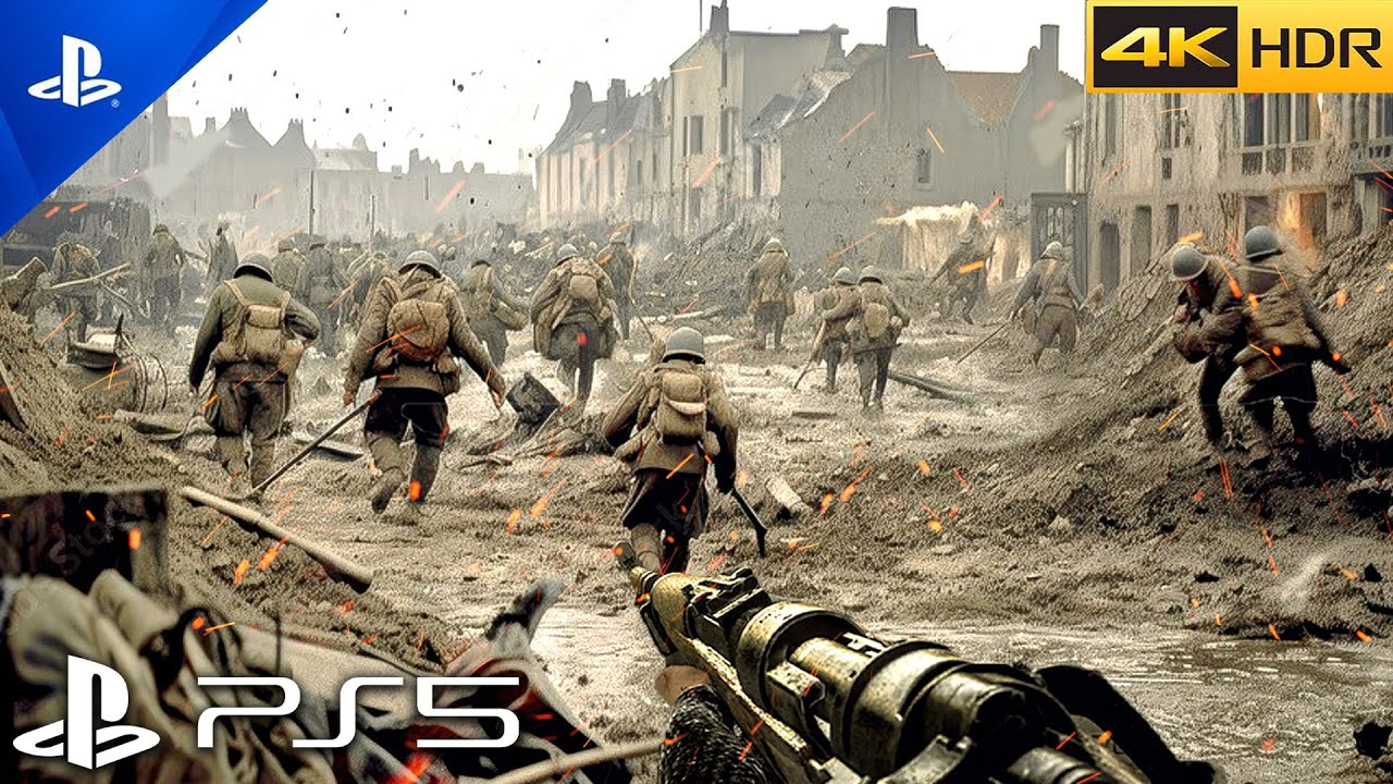 (PS5) Enemy at The Gates | Realistic Immersive ULTRA Graphics Gameplay [4K 60FPS HDR] Call of Duty
