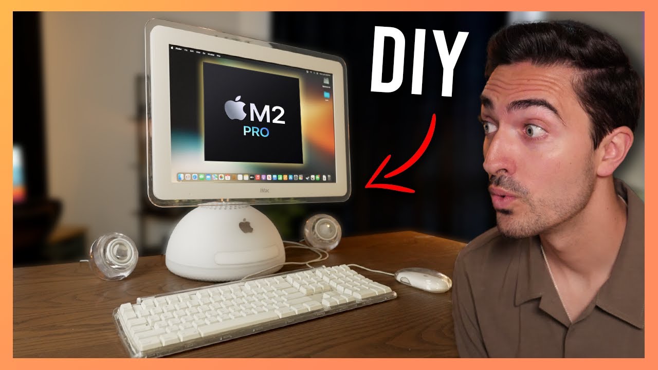 БЕЗУМНО крутой рестомод для винтажного iMac своими руками!
