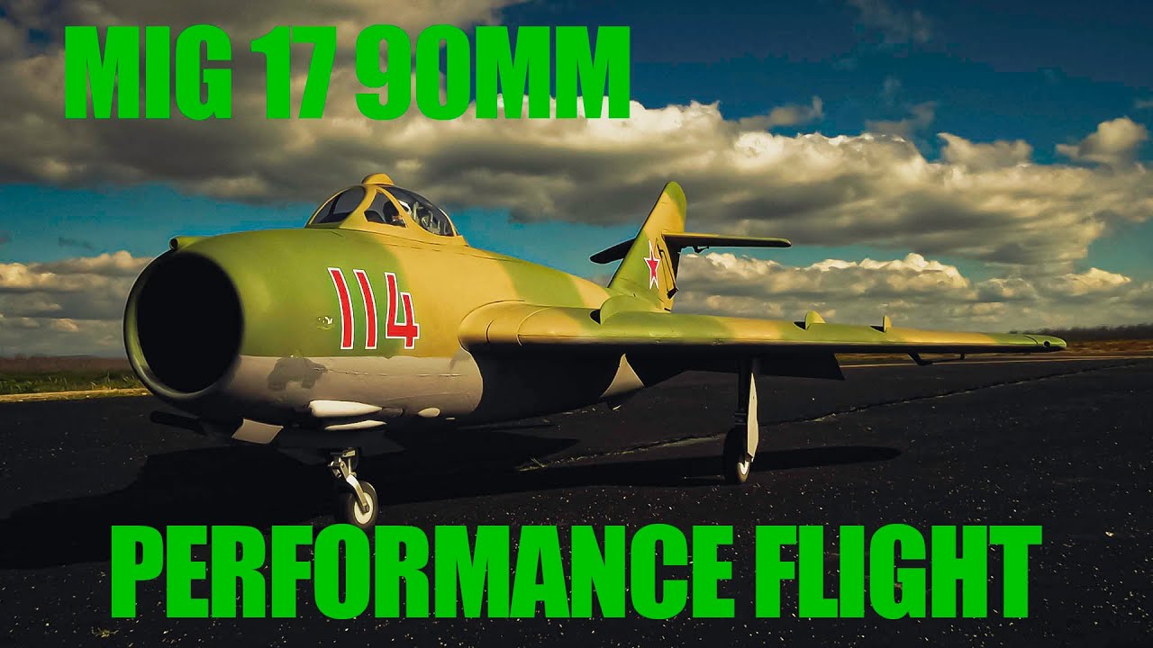 BANANA HOBBY MIG-17 90MM PERFORMANCE FLIGHT#aviation #airplane #airforce #rc #rcjet #military