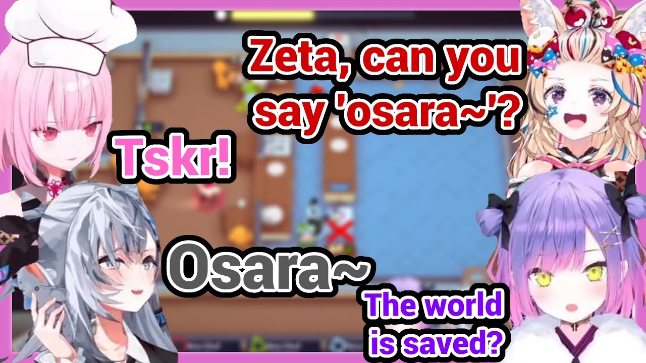 Polka's Mission Is to Make Zeta Smile and Say Cute Things! She Really Did it! With Towa and Calli!!!