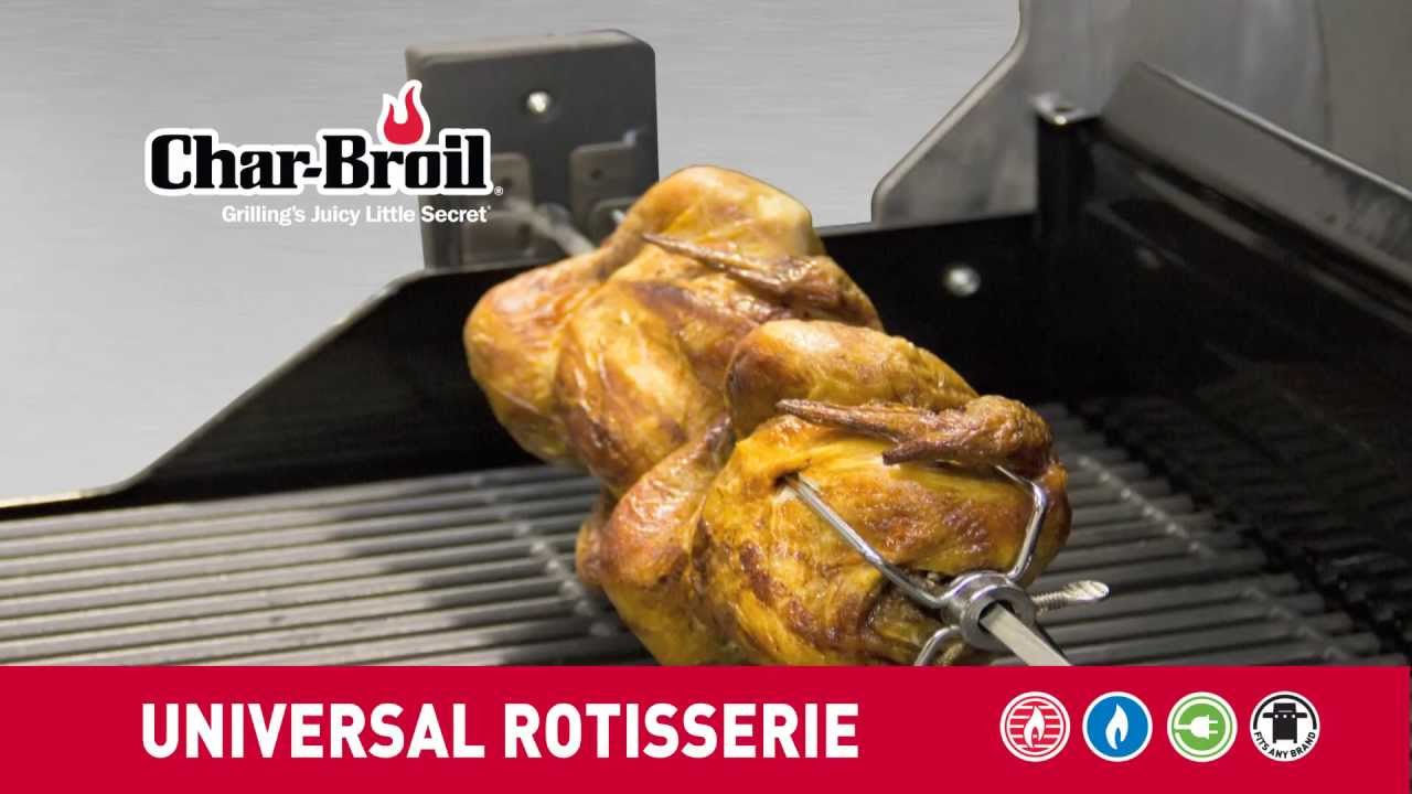 Char-Broil Stainless Steel Rotisserie