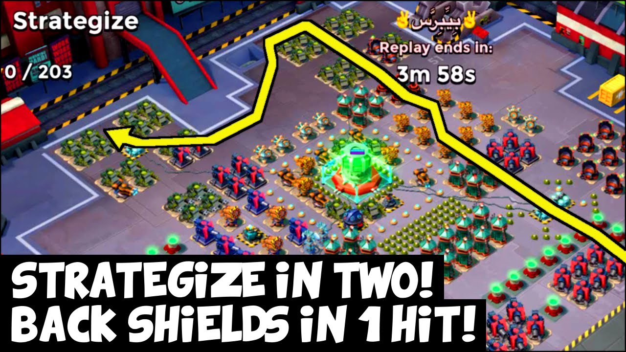 Strategize in Two: Back Shields in One Hit! ✦ Boom Beach!