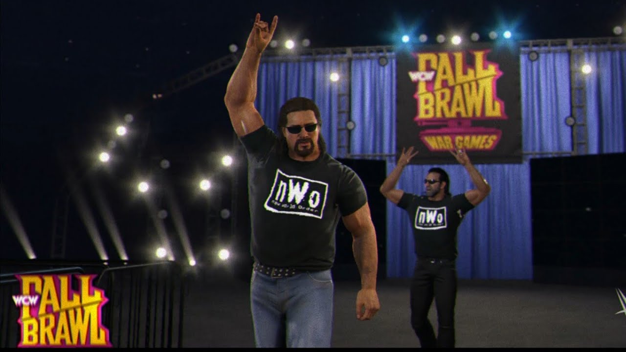 WWE 2K24 - NWO против Брета Харта и DDP | ​​PS4