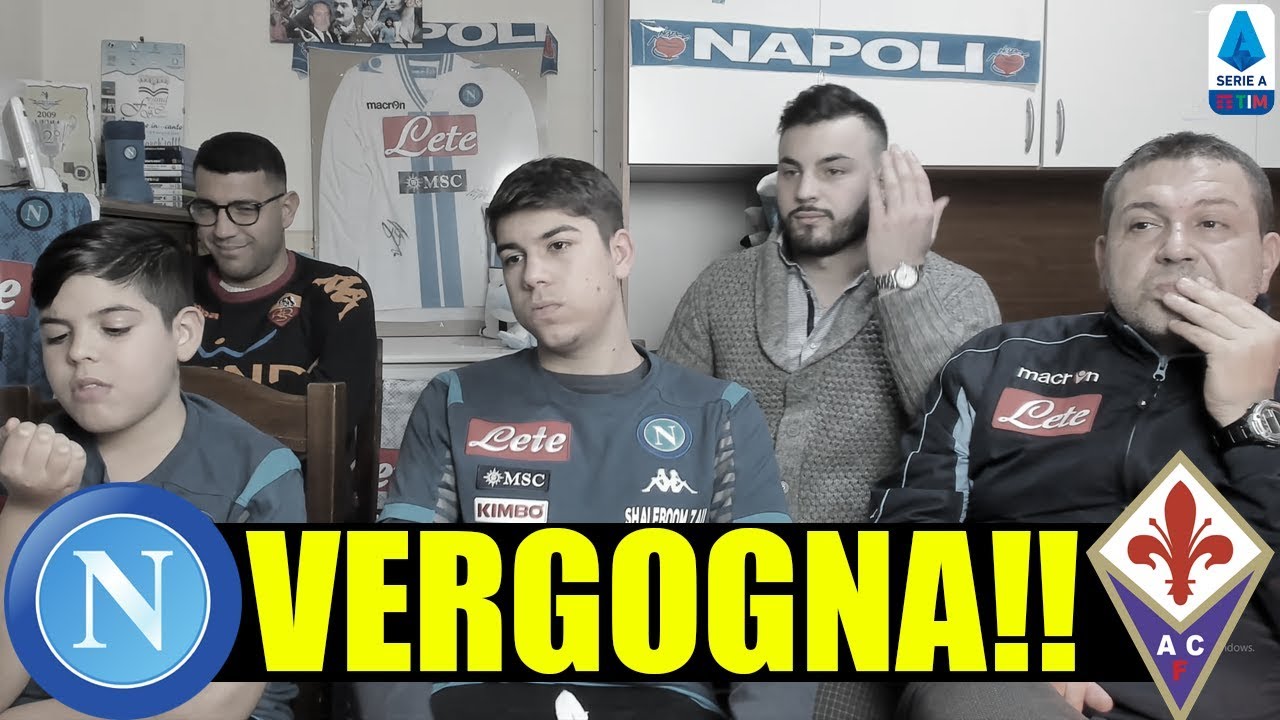 VERGOGNATEVI!! FATE SCHIF0! NAPOLI-FIORENTINA 0-2 | LIVE REACTION NAPOLETANI