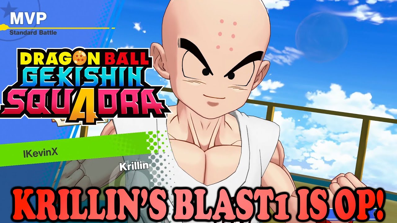 Krillin with Super1 Lvl3 is Dragon Ball Gekishin Squadra (No commentary)