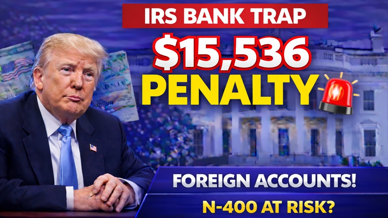 Налоговая служба США (IRS) 2026: Незадекларированные иностранные счета могут лишить вас гражданст...