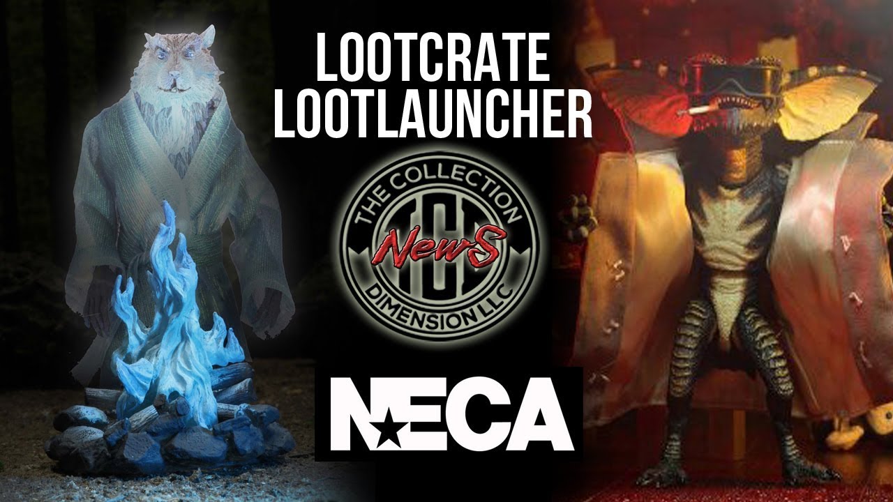Exclusive TMNT and Gremlins Loot Launcher | Neca Bought Lootcrate