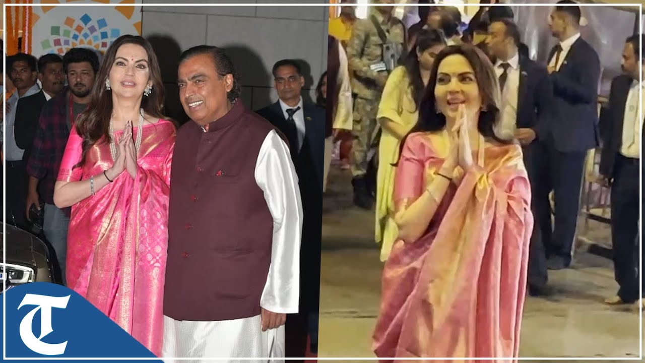 Mumbai: Nita Ambani celebrates 60th birthday, visits Siddhivinayak Temple with family