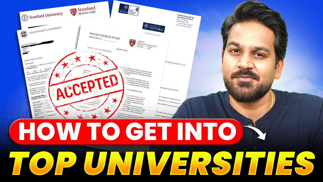 How to Get into Top Universities Like Oxford, Harvard, Stanford & others