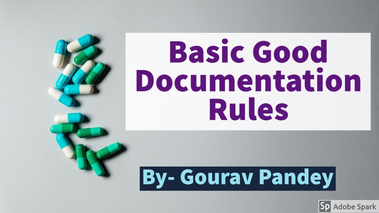 Basic Good Documentation Rules