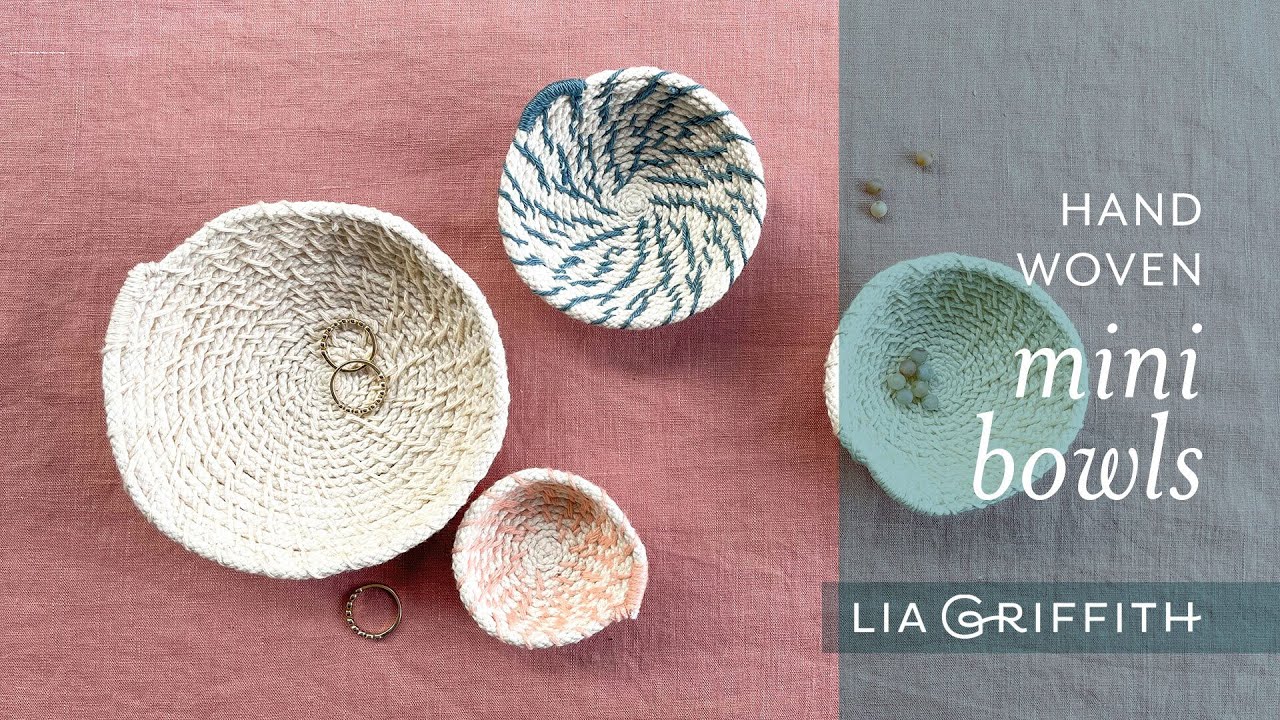 Hand Woven Mini Bowls