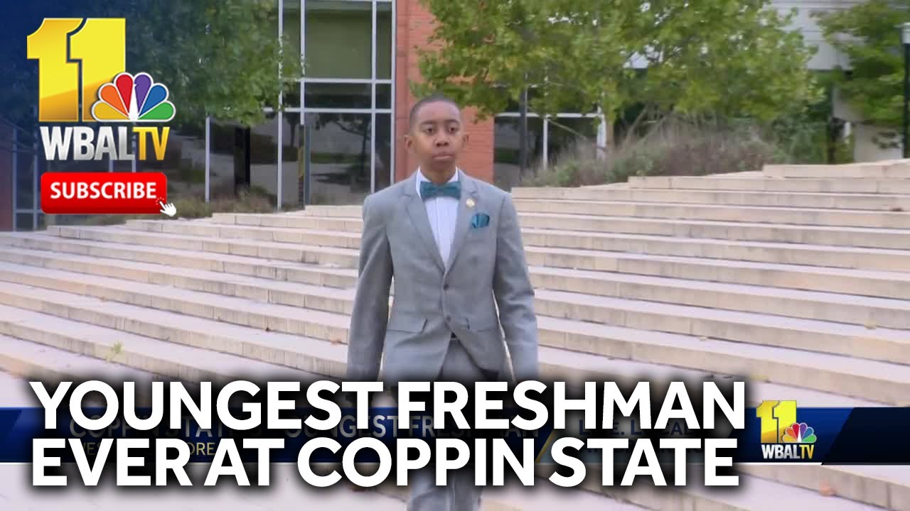 Boy becomes youngest freshman ever at Coppin State