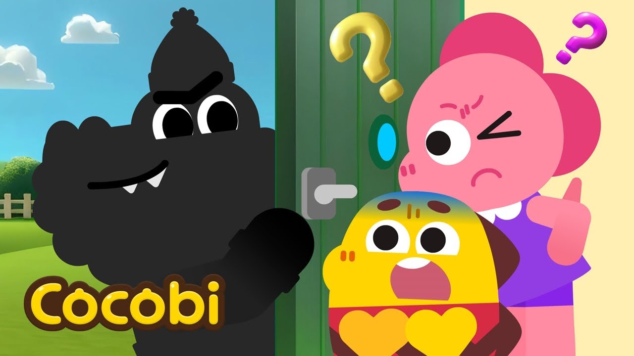 There’s a Scary Man Outside!🤔 + More Songs for Kids | Cocobi