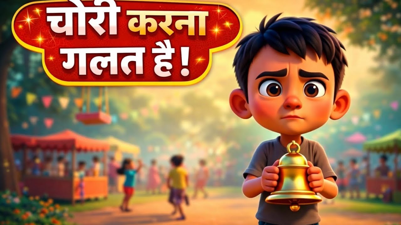 👉 एक छोटी चोरी ने सब कुछ बदल दिया 😱 | ईमानदारी की सच्ची कहानी | Moral Story in Hindi #kidsstory 