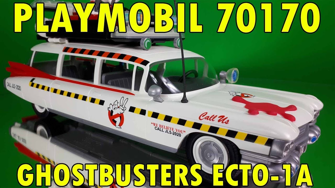 PLAYMOBIL 70170 GHOSTBUSTERS ECTO-1A + PLAYMOBIL 70175 FIGURENSET [Zusammenbau + Vorstellung]