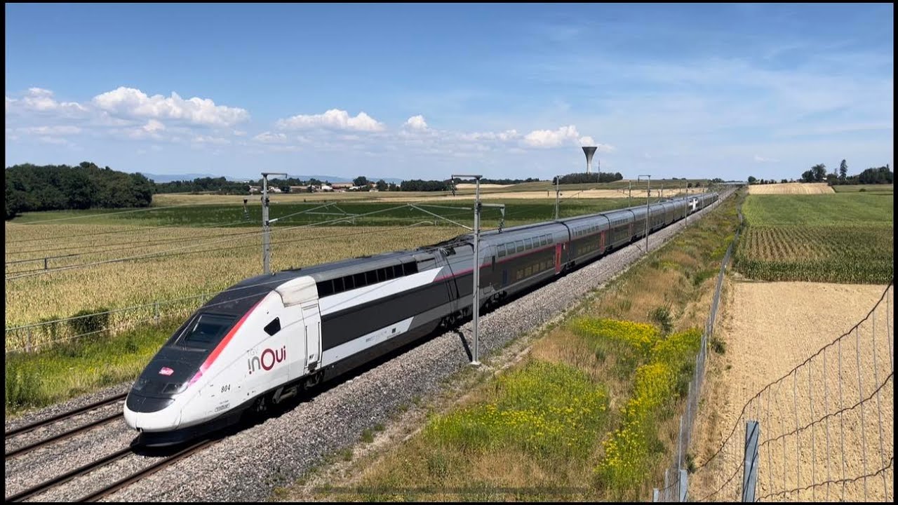 TGV compilation 2023 en France.