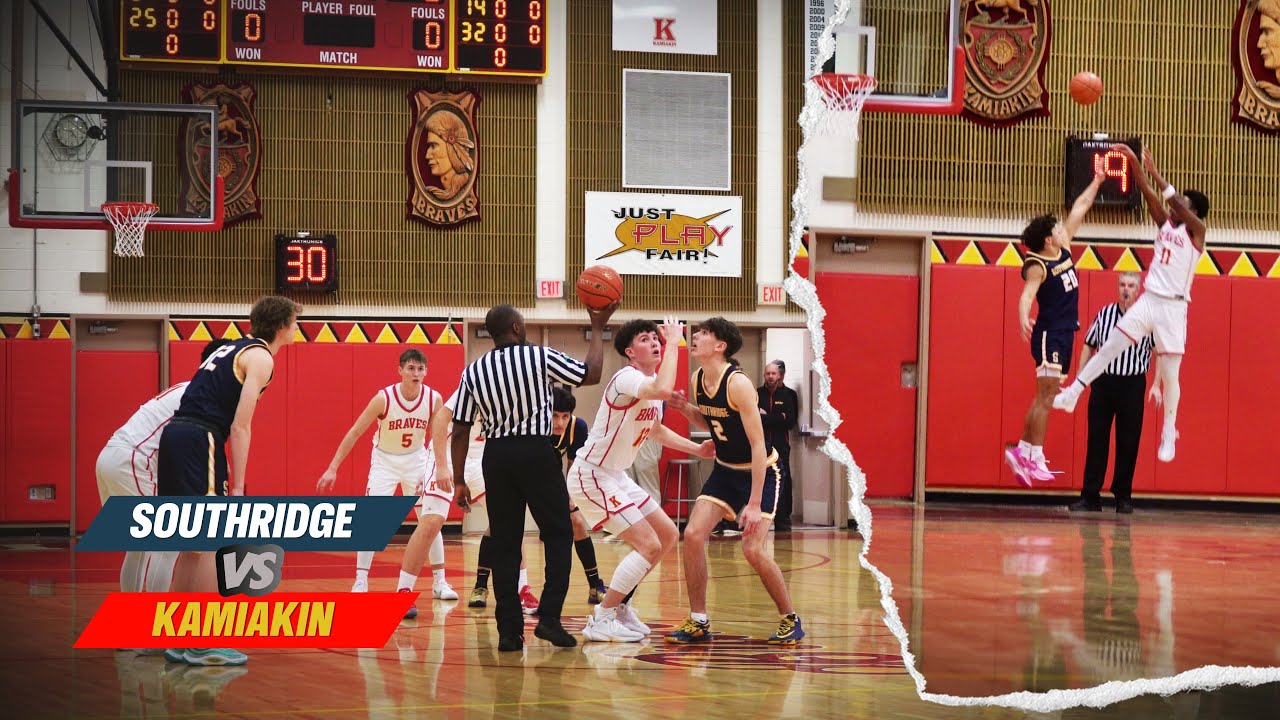 🏀 Mid-Columbia Showdown: Kamiakin Braves vs Southridge HS! | High School Hoops Highlights