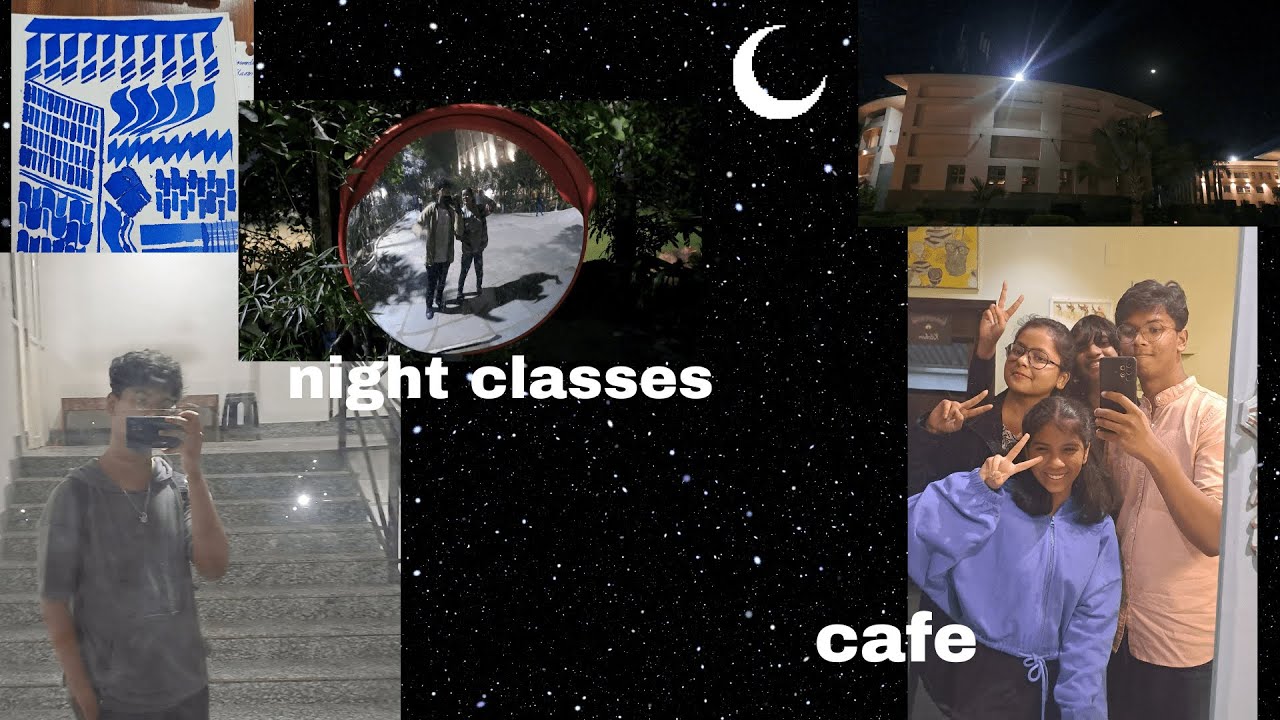 4 days night class, caf&eacute;, assignments :)UID Ahmedabad