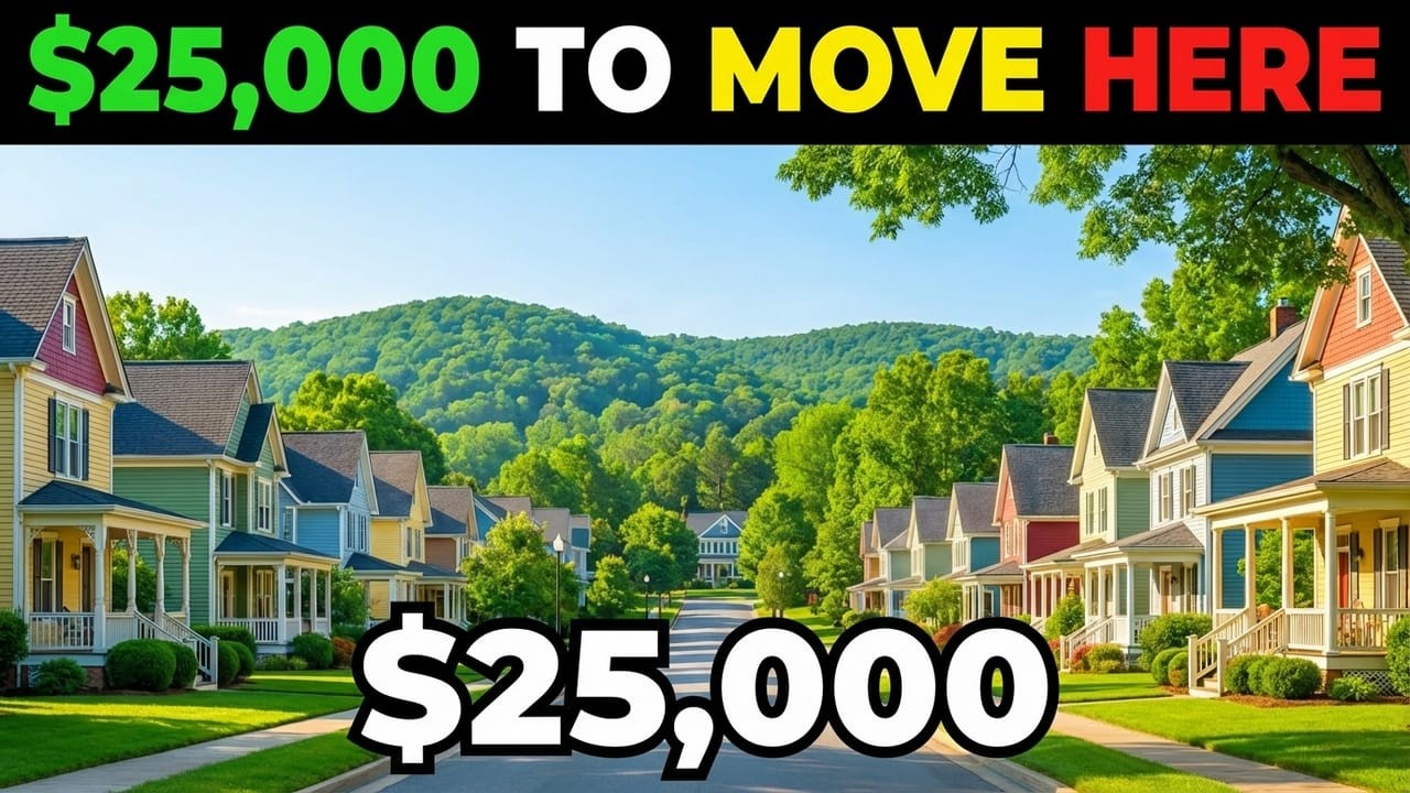 10 U.S. Towns PAYING You $25,000 to Move There in 2026