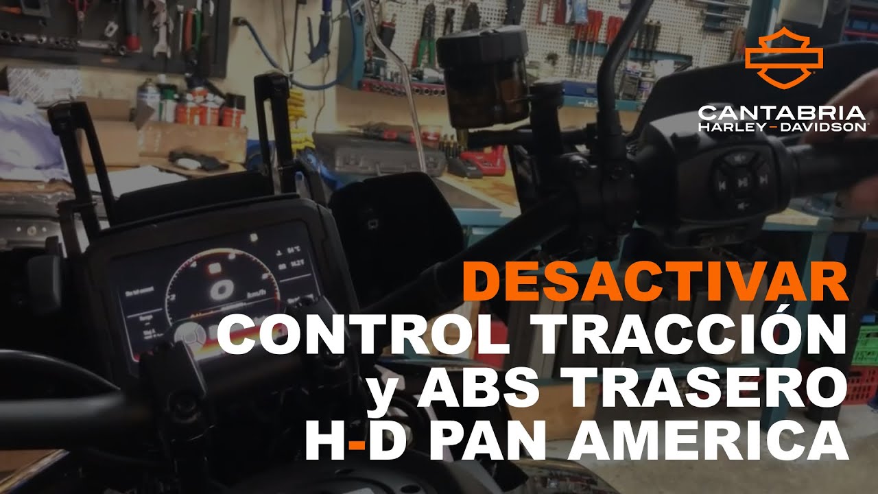 Pan America | Desactivar Control Tracción (TC) y ABS Trasero | Harley-Davidson | Cantabria H-D